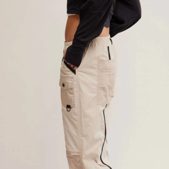 Fp Movement Moonbeam Pant in Muted Beige. Size XL - Picture 6 of 10